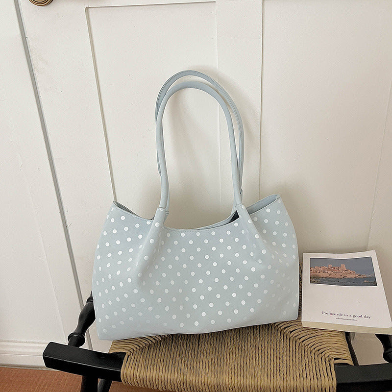 Chic Polka Dot Shoulder Bag