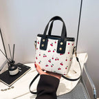 Mini Handbag with Fruity Cherry Design