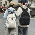 Backpack with practical inner and outer pockets
