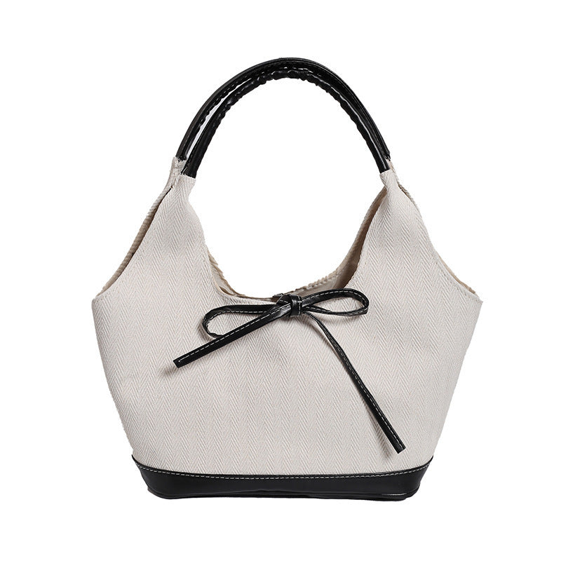 Stylish Bow Detail Mini Handbag