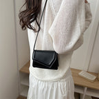 Ladies Mini Handbag with elegant flap closure technique