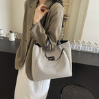 Chic Textured Shoulder Bag