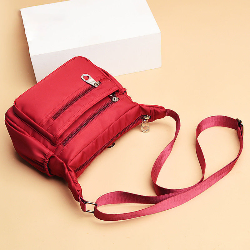 Versatile Multi-Pocket Shoulder Bag