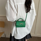 Mini Handbag with Elegant Bow Decoration