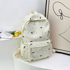 Backpack with Playful Dog Pattern