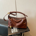 Modern Minimalist Leather Handbag