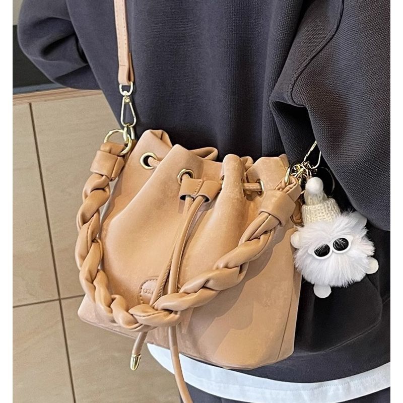 Stylish Crocheted Shoulder Bag