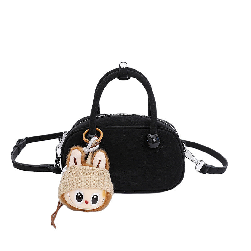 Women’s Mini-Handbag with Playful Animal Pendant