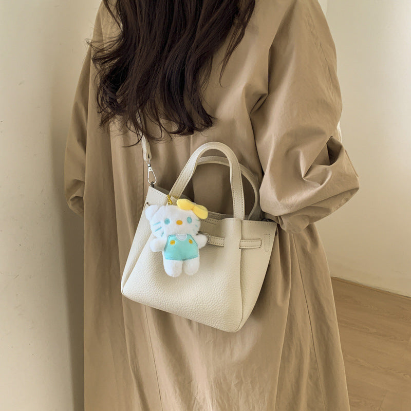 Women’s Mini Handbag with Removable Cosmetic Pouch
