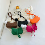 Stylish Faux Fur Mini Handbag