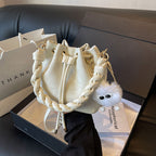 Stylish Crocheted Shoulder Bag
