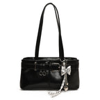mini handbag with removable pendant