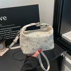 Embroidered Floral Mini Handbag