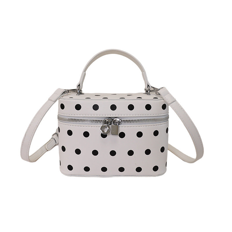 Women’s mini handbag with playful design and elegant accents