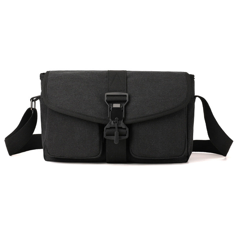 Versatile Canvas Crossbody Bag