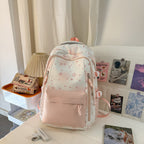 Multifunctional backpack with playful design and ergonomic padding
