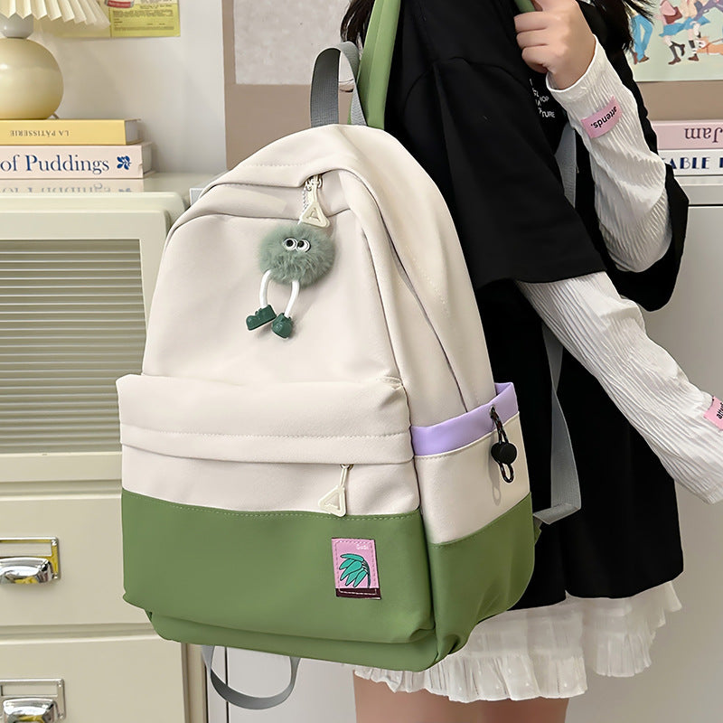 Versatile backpack with practical compartment system