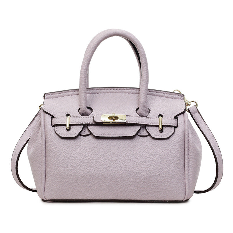 mini handbag with stylish detail