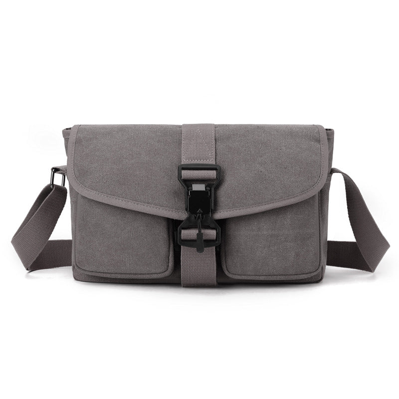 Versatile Canvas Crossbody Bag
