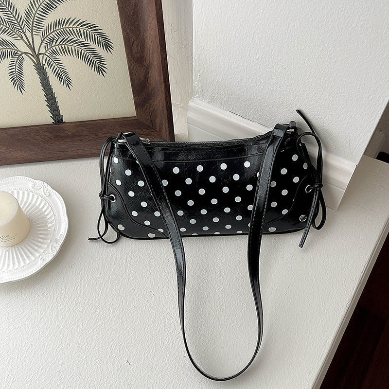 Polka Dot Pattern Mini Handbag