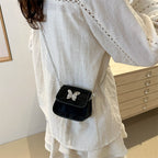 Mini Handbag with Butterfly Detail