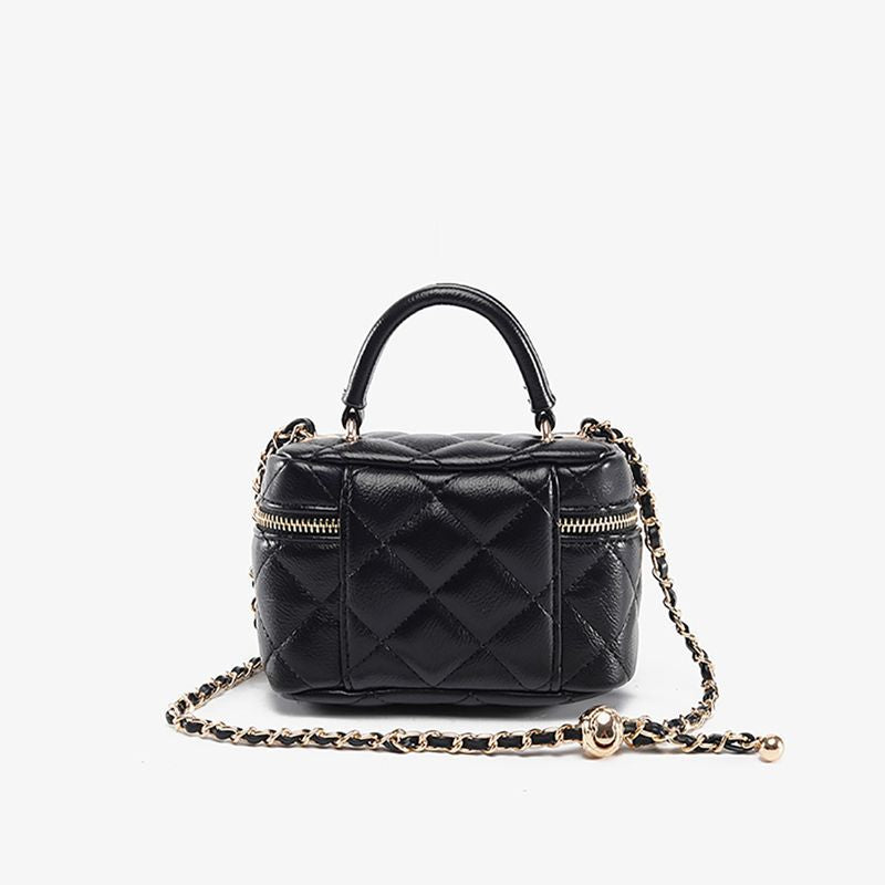 Quilted Mini Chain Handbag