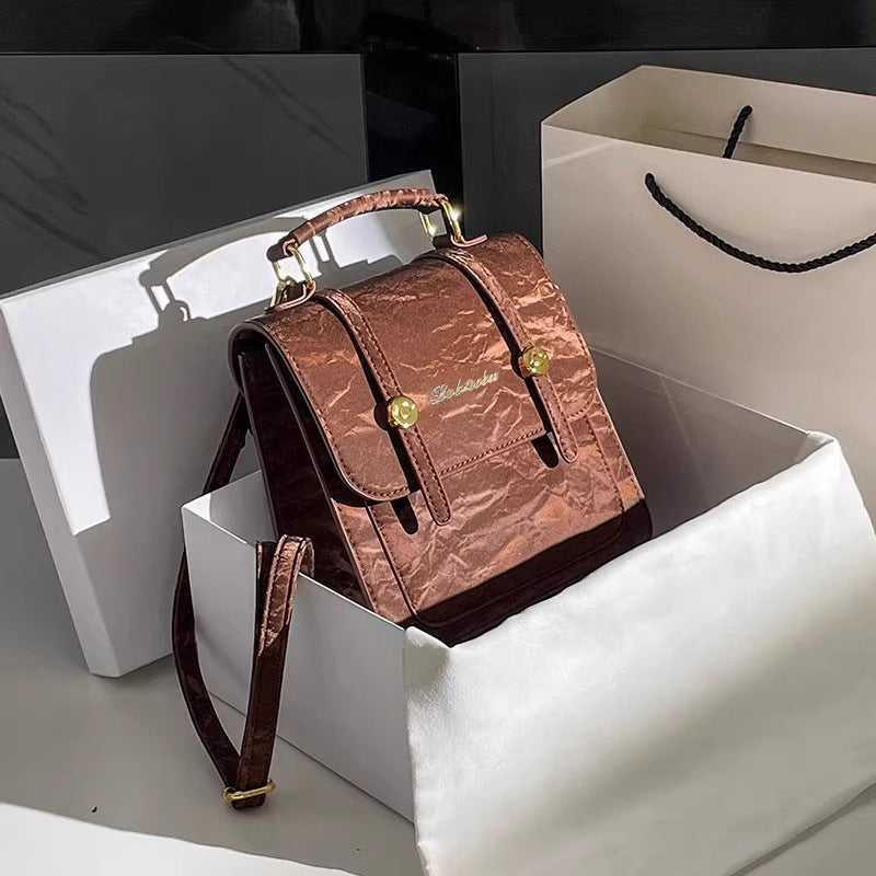 Vintage-Inspired Mini Backpack