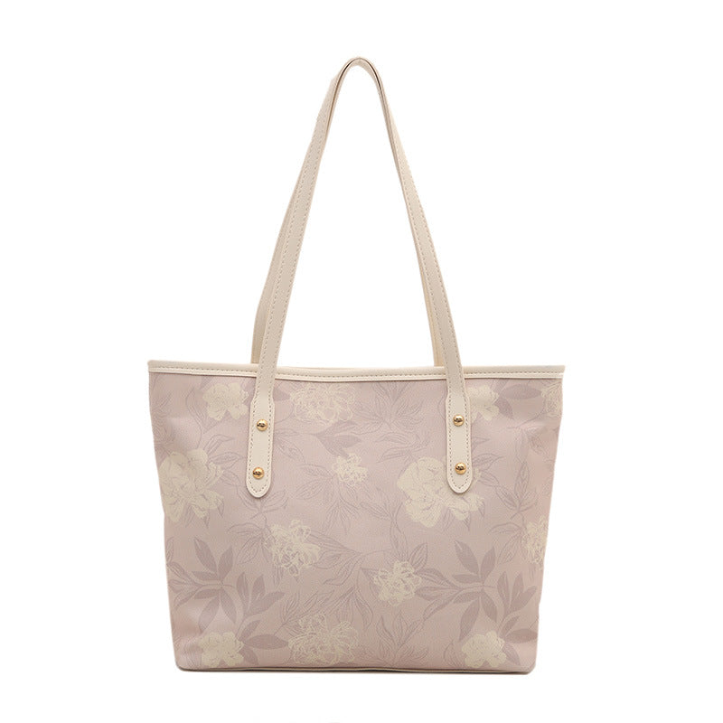 Floral Patterned Tote Bag