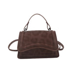 retro-style mini handbag with removable shoulder strap