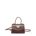 Chic Mini Handbag with Elegant Butterfly Accent