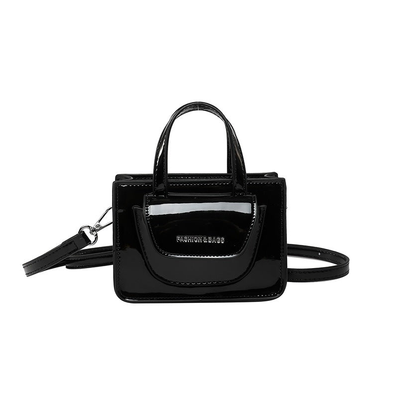 Women elegant mini handbag with practical compartments