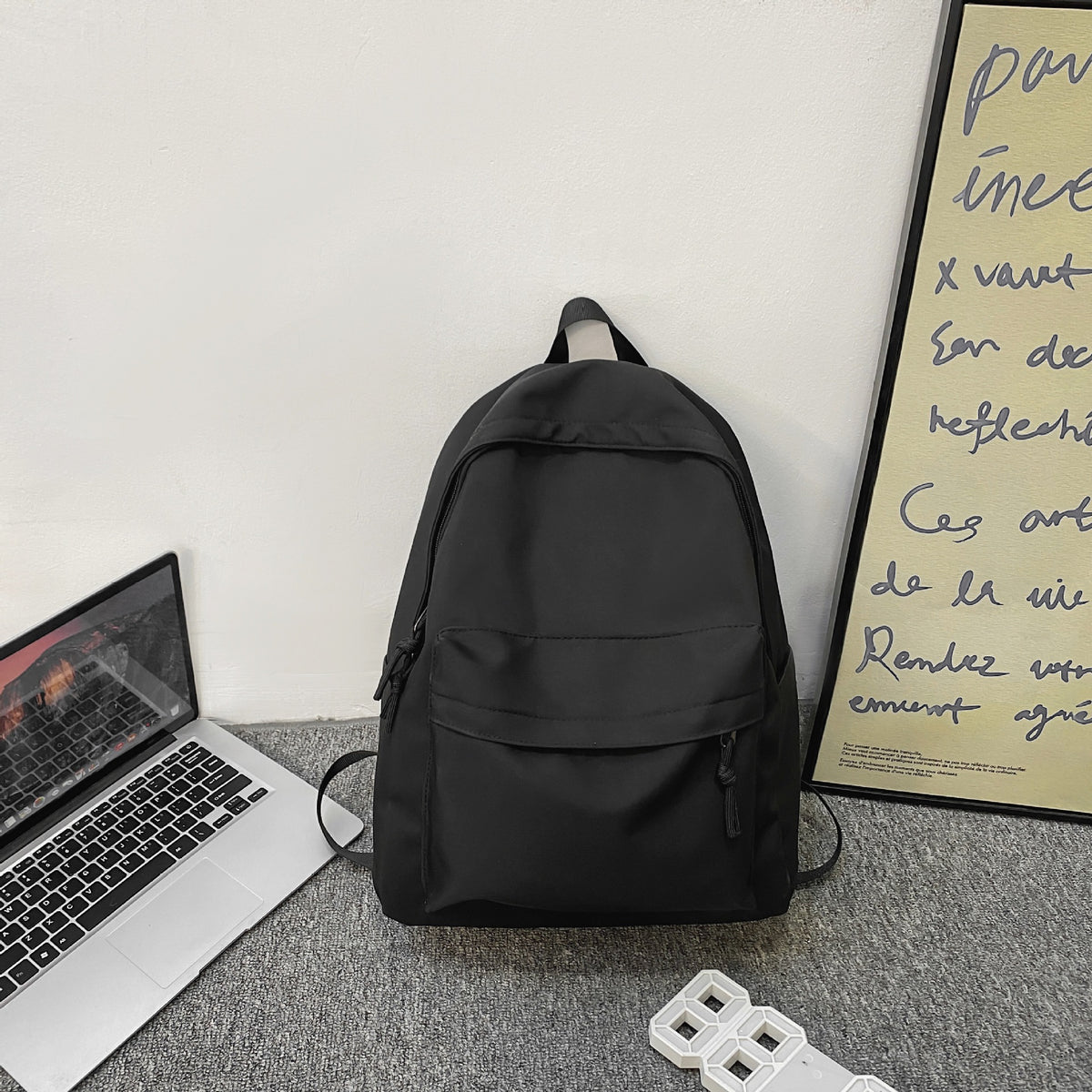 Backpack with Ergonomic Design and Versatile Storage Compartments