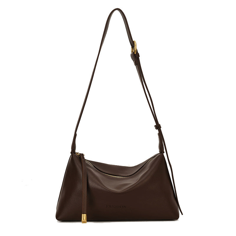 Textured Casual Shoulder Bag