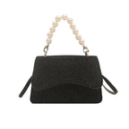 Mini Handbag with Pearl Accent