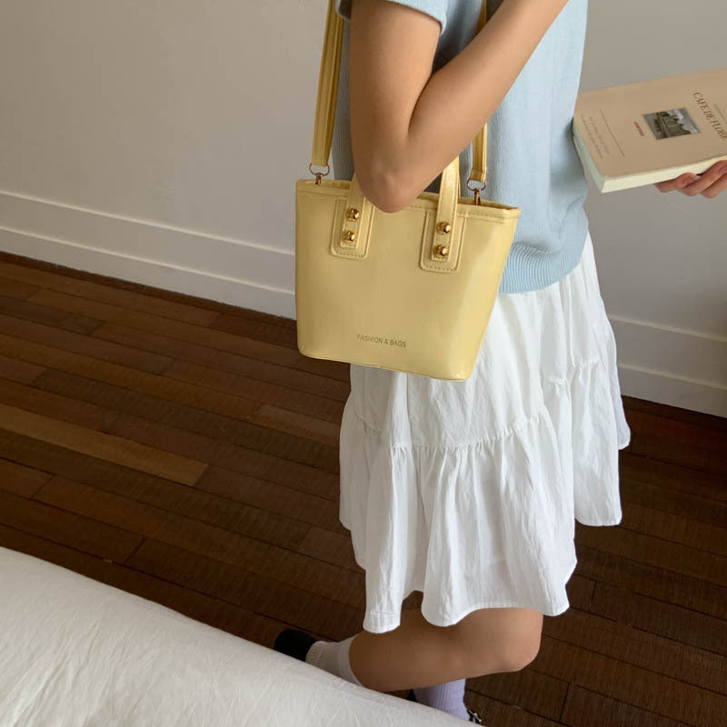 Women Mini Handbag with Elegant Chain Closure