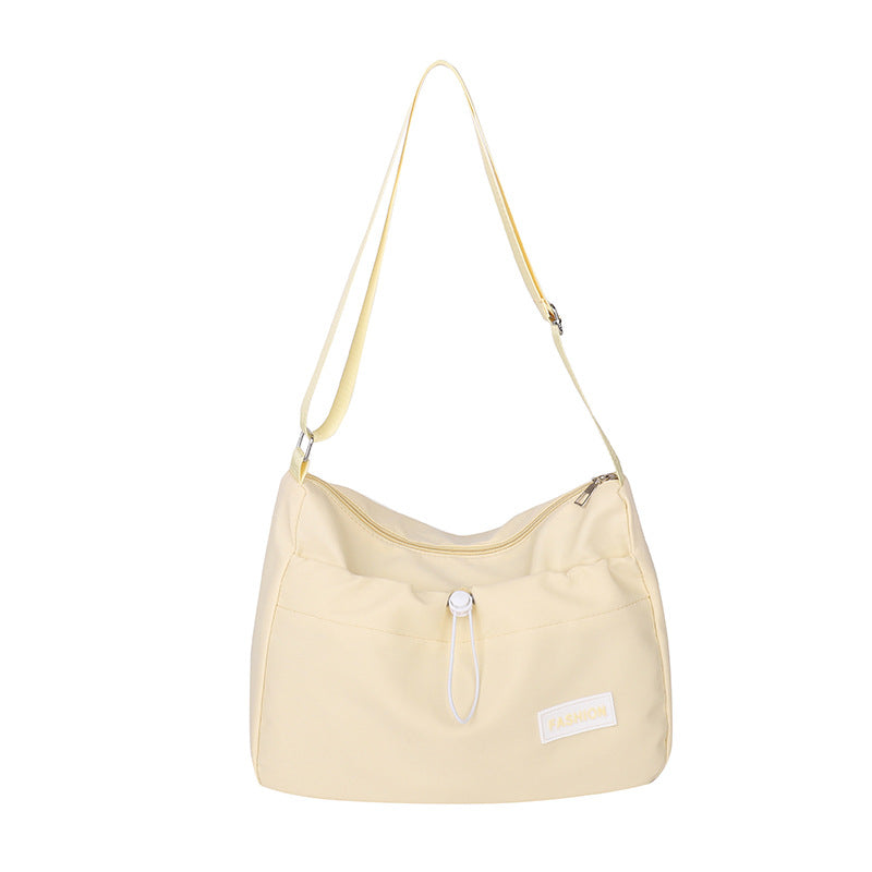 Versatile Soft Fabric Shoulder Bag