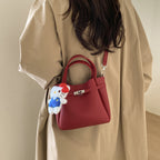 Women’s Mini Handbag with Removable Cosmetic Pouch