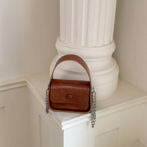 Compact Structured Crossbody Bag