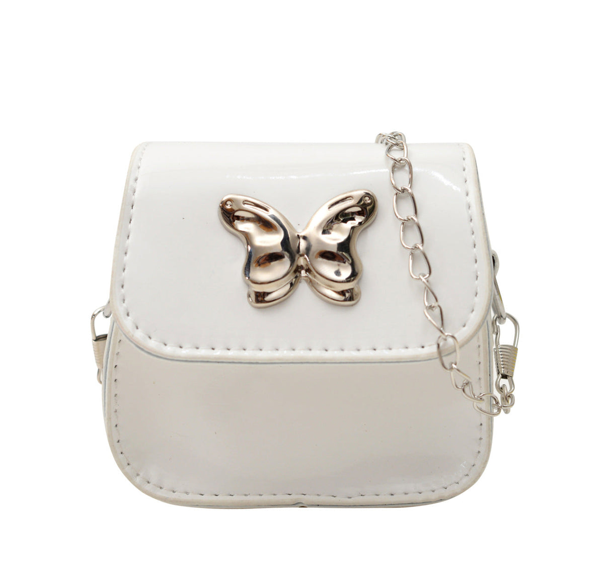 Stylish Butterfly Closure Mini Handbag