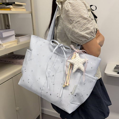 Chic Multi-Pocket Tote Bag