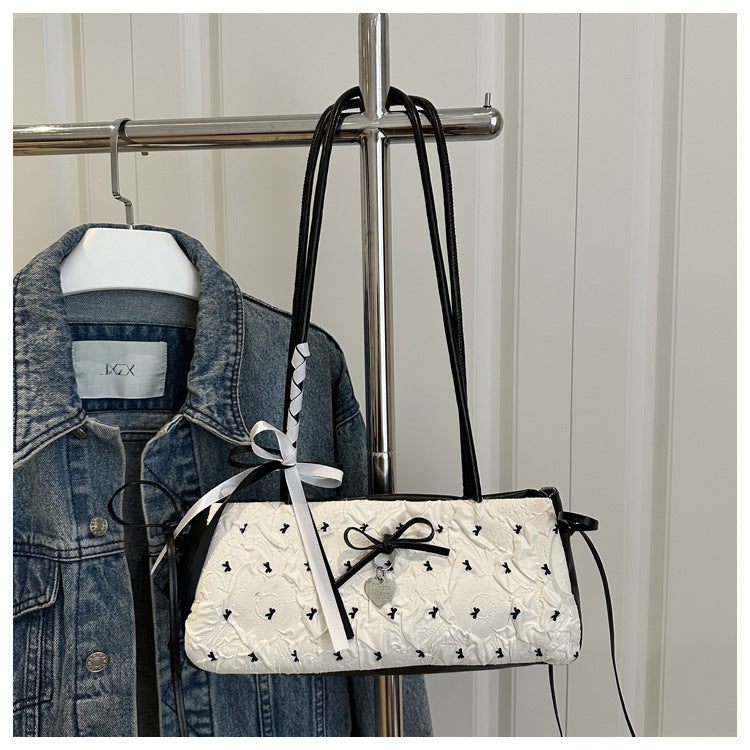 Charming Bow Detail Mini Handbag