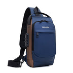 Shoulder bag with multiple compartments