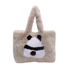 Plush shopping bag