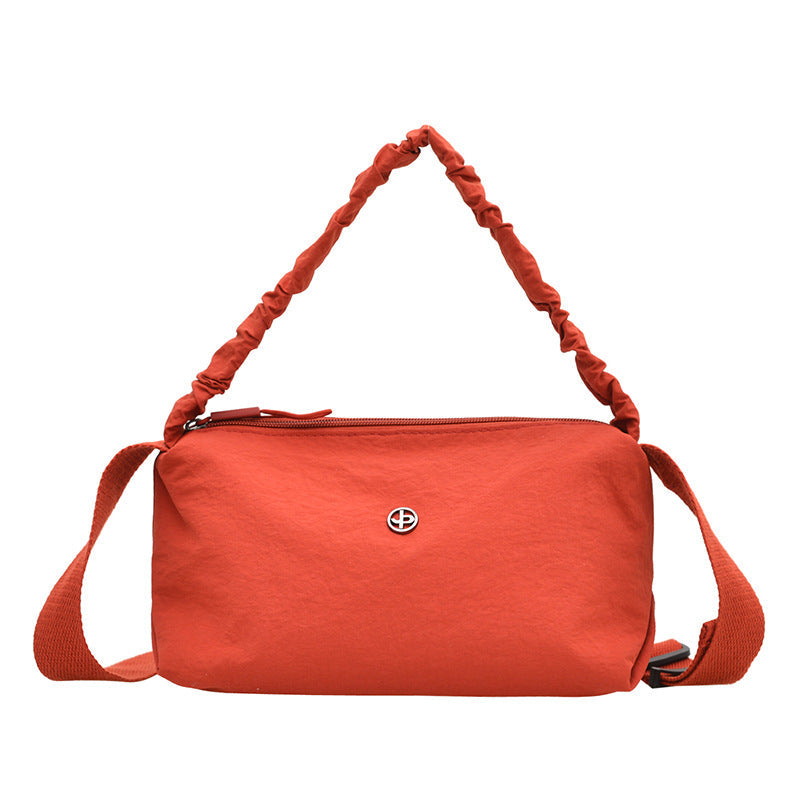 Versatile Crushable Fabric Crossbody Bag