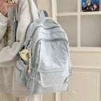 Stylish backpack with practical storage solutions