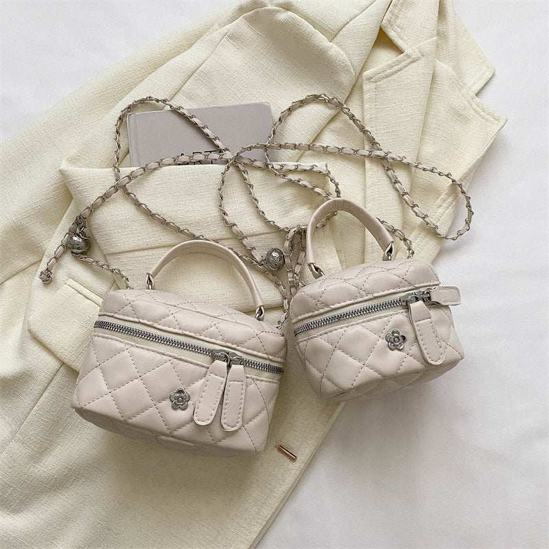 Quilted Mini Crossbody Handbag