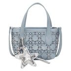 Mini Handbag with Sparkling Star Pendant