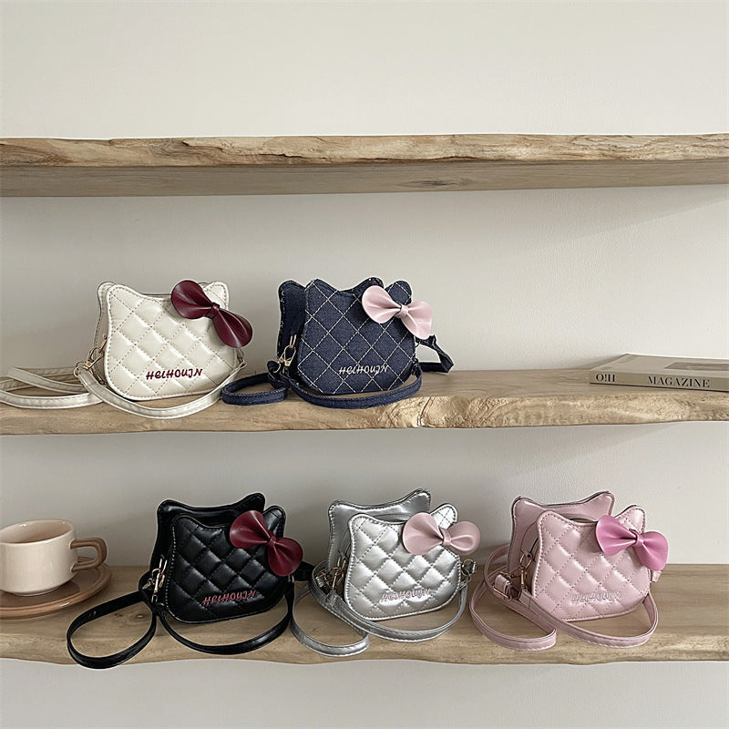 Mini Handbag with Chic Bow Accent