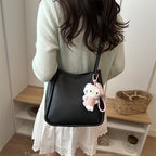 Ladies Mini-Handbag with playfully charming accessories