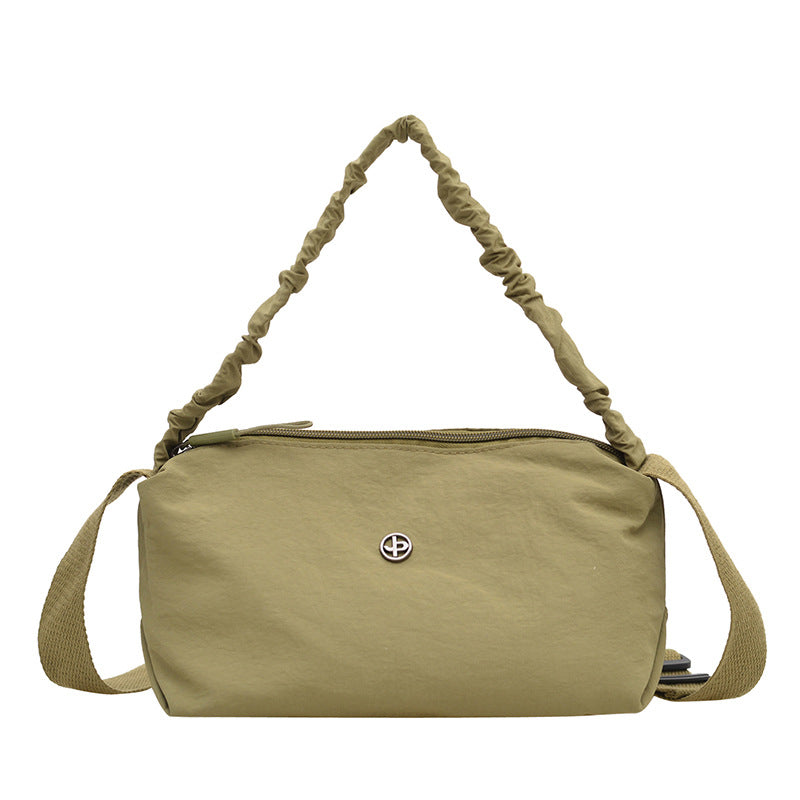 Versatile Crushable Fabric Crossbody Bag